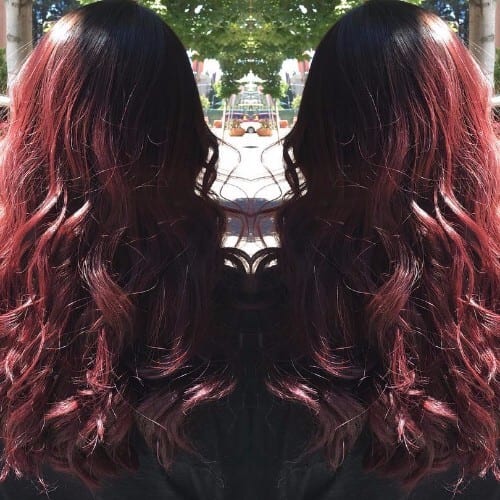 long wavy 
