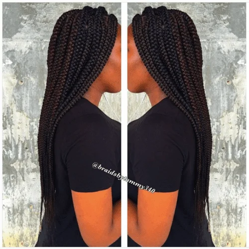 jumbo box braids mirror image