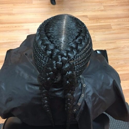ebony goddess braids