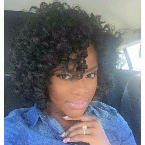 natural hairstyles ideas for short curly hair