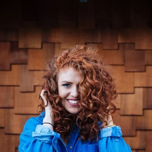 medium hairstyles for curly hair