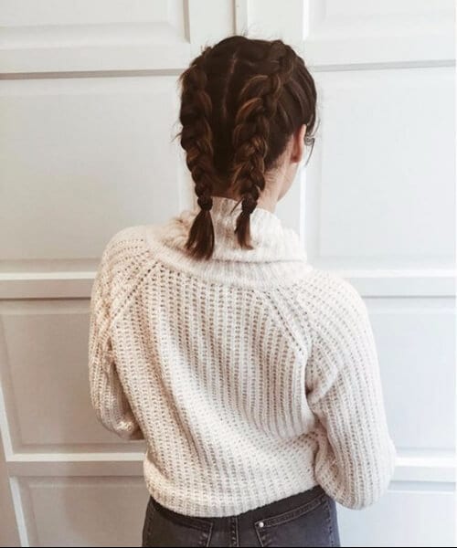 braided shoulder length hairstyles