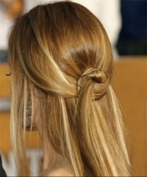 homecoming hairstyle for long straight hair