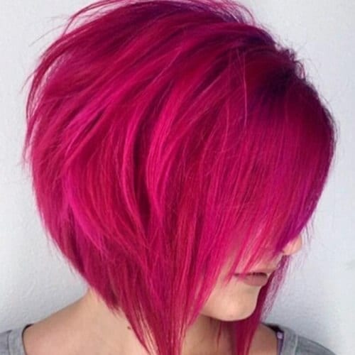 Hot Pink Bob