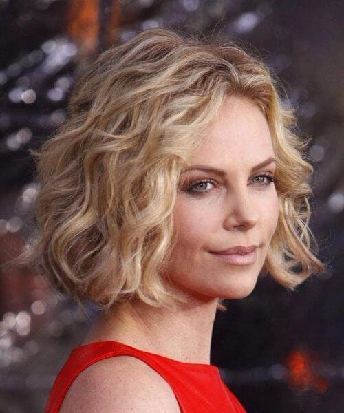 charlize theron short hairstyles