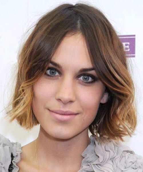 alexa chung hairstyles for thin hair