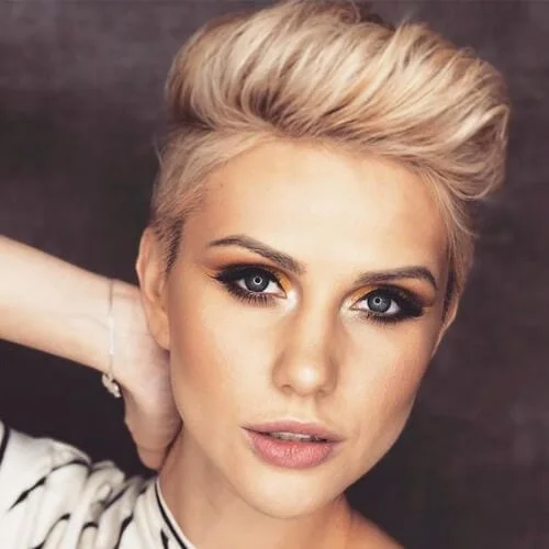 comb over long pixie cut