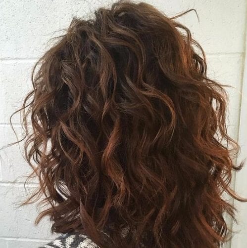 curly layered haircuts