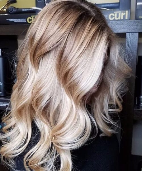manhattan highlighted blonde balayage