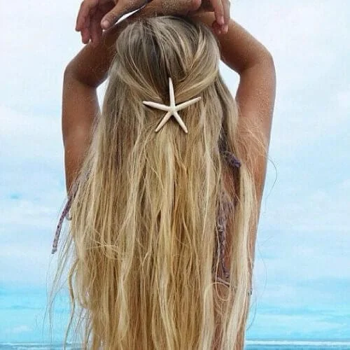 beach cool hairstyles for girls