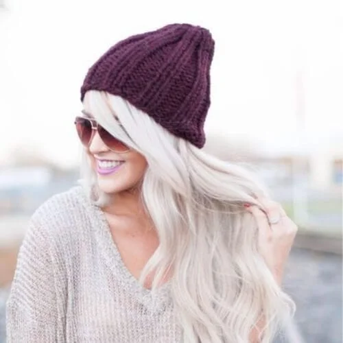beanie cool hairstyles for girls