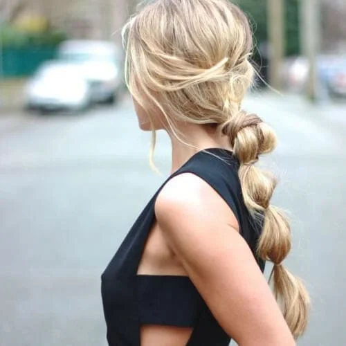 bubble braid cool hairstyles for girls