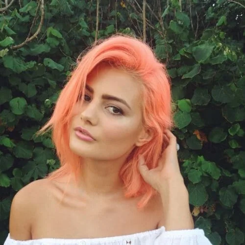 coral cool hairstyles for girls