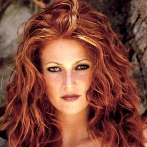 golden on red low highlights and lowlights