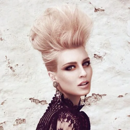 high and tight blonde hairstyles