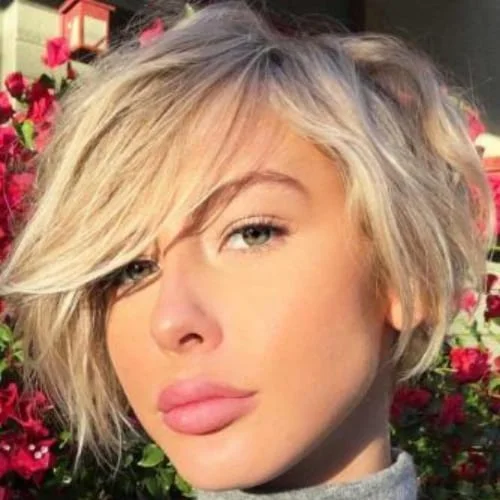 long pixie blonde hairstyles