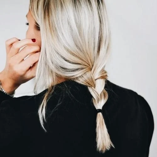 loose braid blonde hairstyles