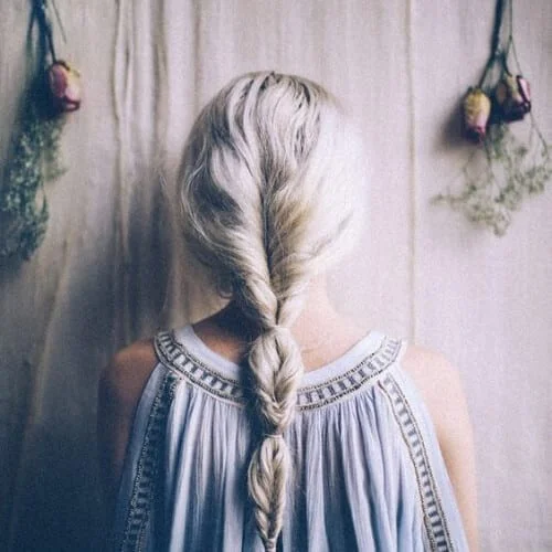 loose fishtail cool hairstyles for girls