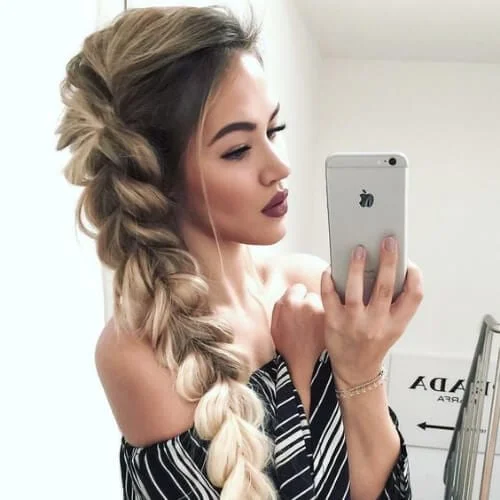 ombre dutch braid hairstyles for long hair