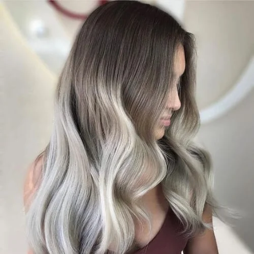 platinum on ray blonde high highlights and lowlights