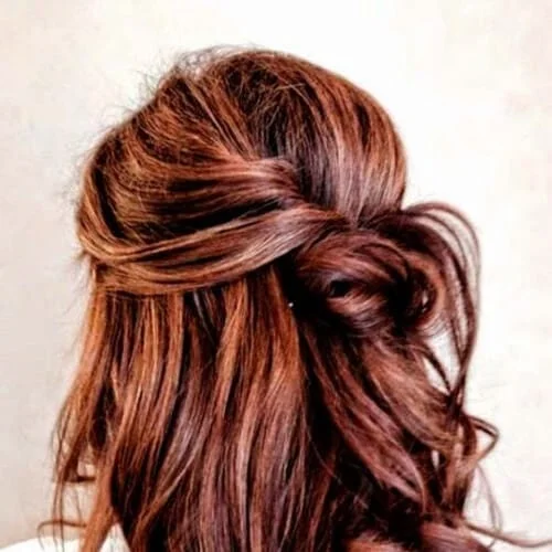 red on mahogany brown low highlights and lowlights