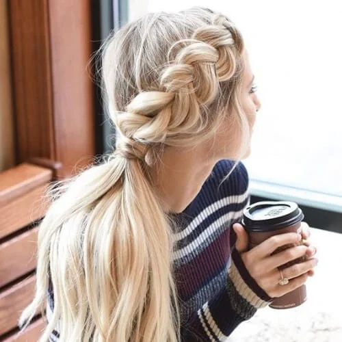 side french braid hairstyles for long hair