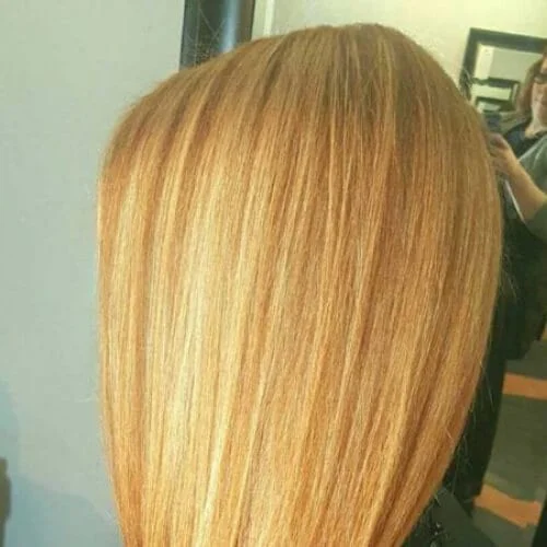 strawberry blonde low highlights and lowlights