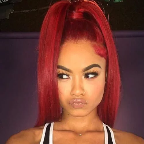 top ponytail cool hairstyles for girls