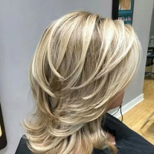 2000s haircuts fot thick hair