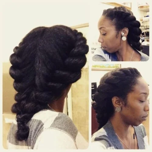 Two strand flat twist