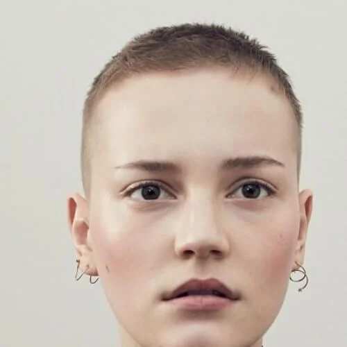 buzz cut short haircuts for fine hair