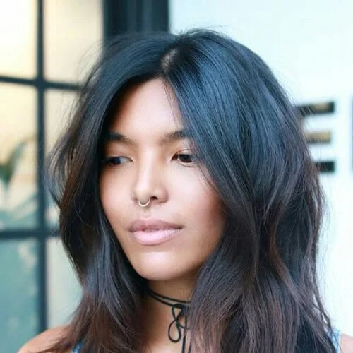 cool haircuts for thick hair