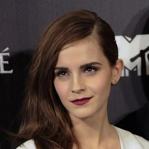 emma watson chestnut hair color