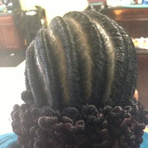 flat twist hairstyles for natural hair