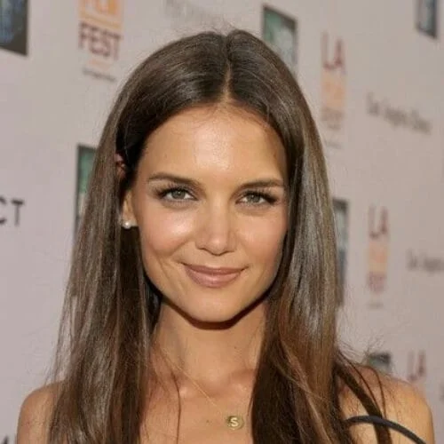 katie holmes chestnut hair color