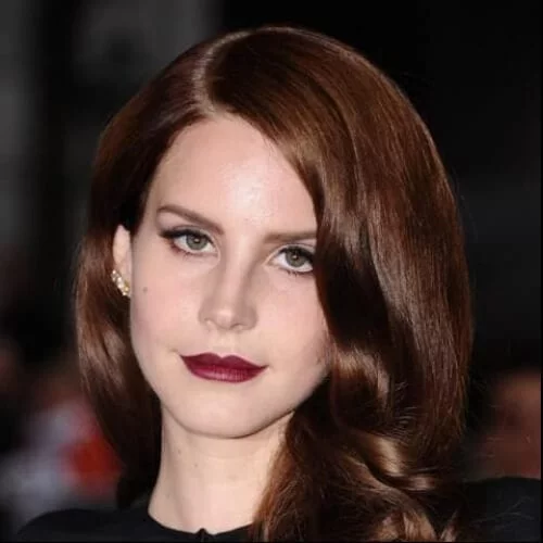 lana del rey chestnut hair color
