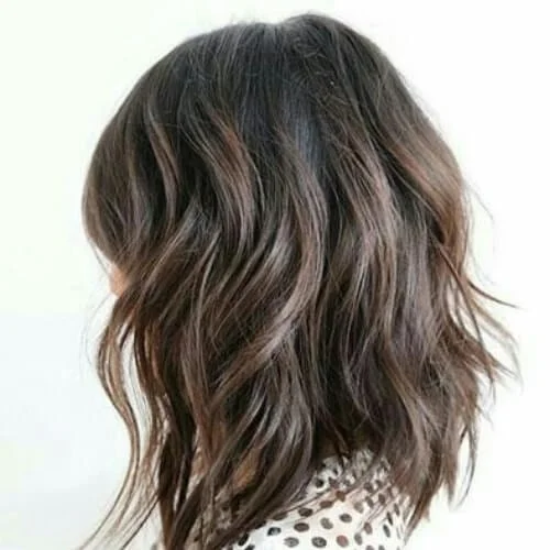 long bob thinned out haircuts for thick hair