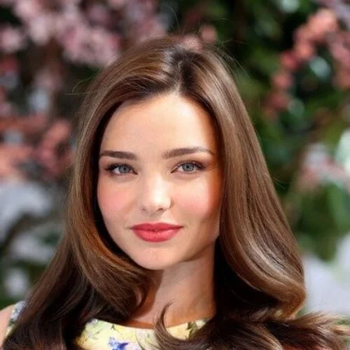 miranda kerr chestnut hair color