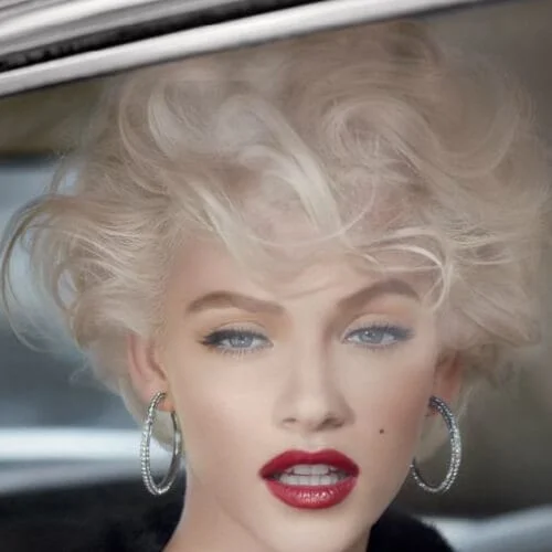 modern marilyn haircuts for thick hair