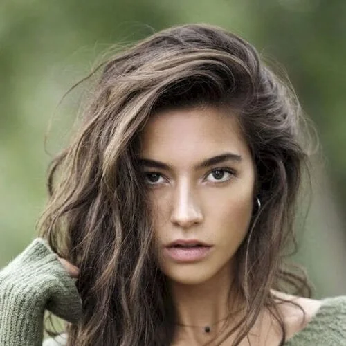 natural haircuts for thick hair