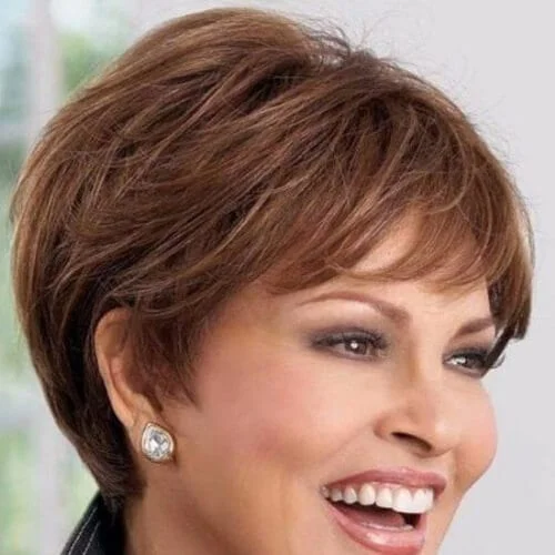 raquel welch chestnut hair color
