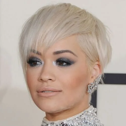 rita ora short haircuts for fine hair