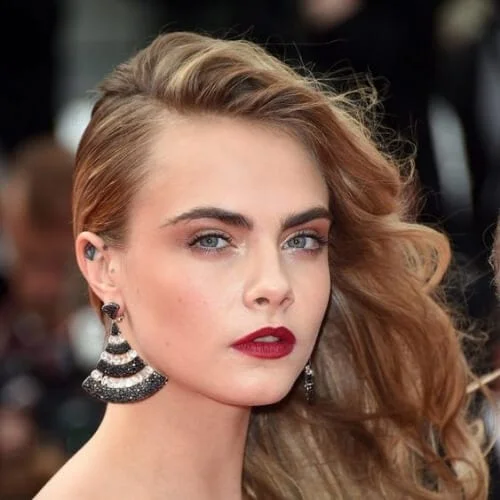 cara side hairstyles for prom