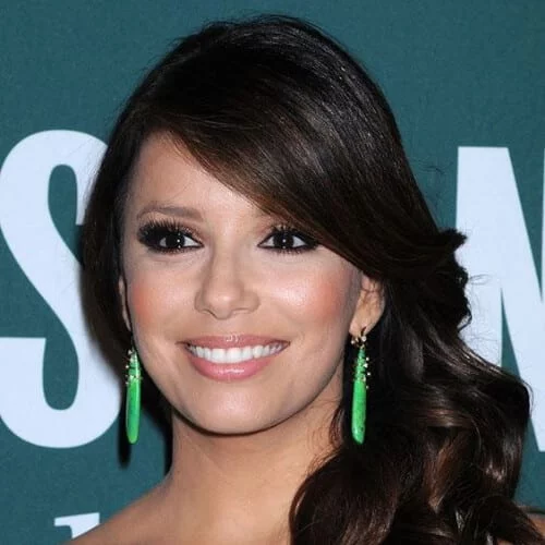 eva longoria side hairstyles for prom
