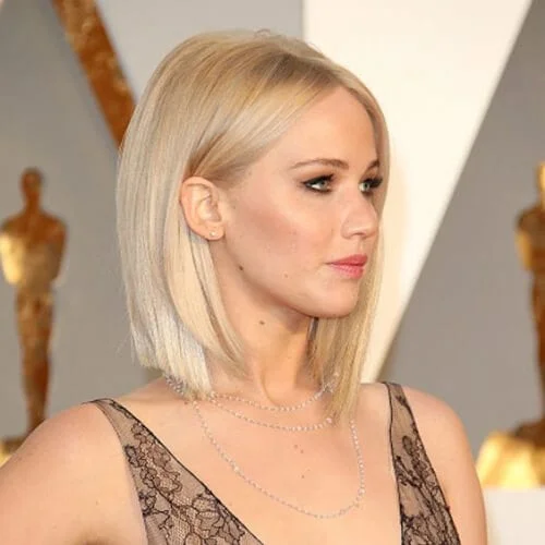 jennifer lawrence short haircuts for straight hair