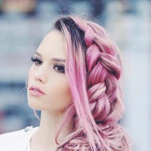 lilac hairstyles
