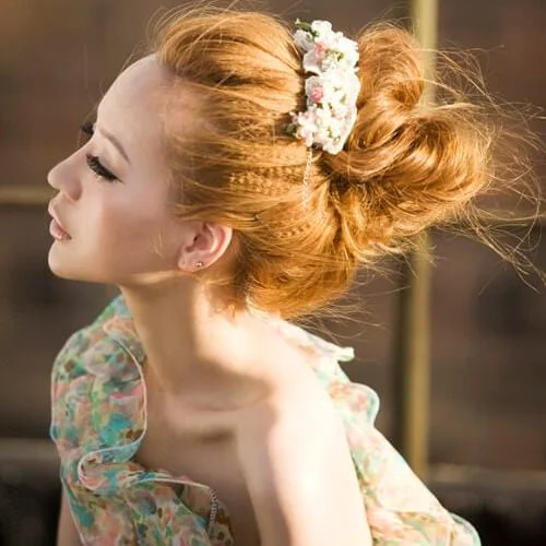 beautiful crimped hairstyles