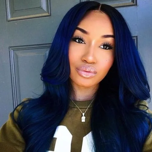 blue velvet weave hairstyles