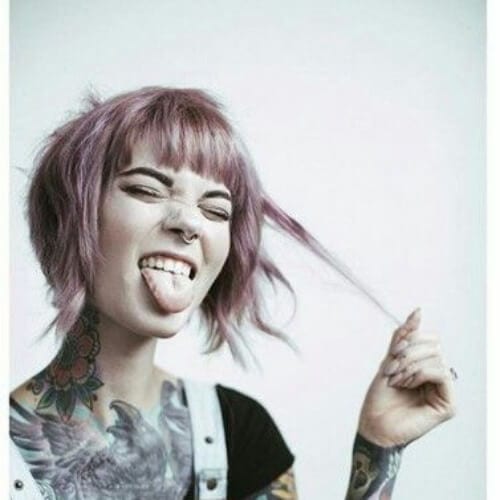 cool short punk hairstyles