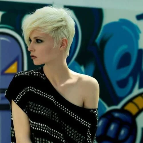 easy short punk hairstyles